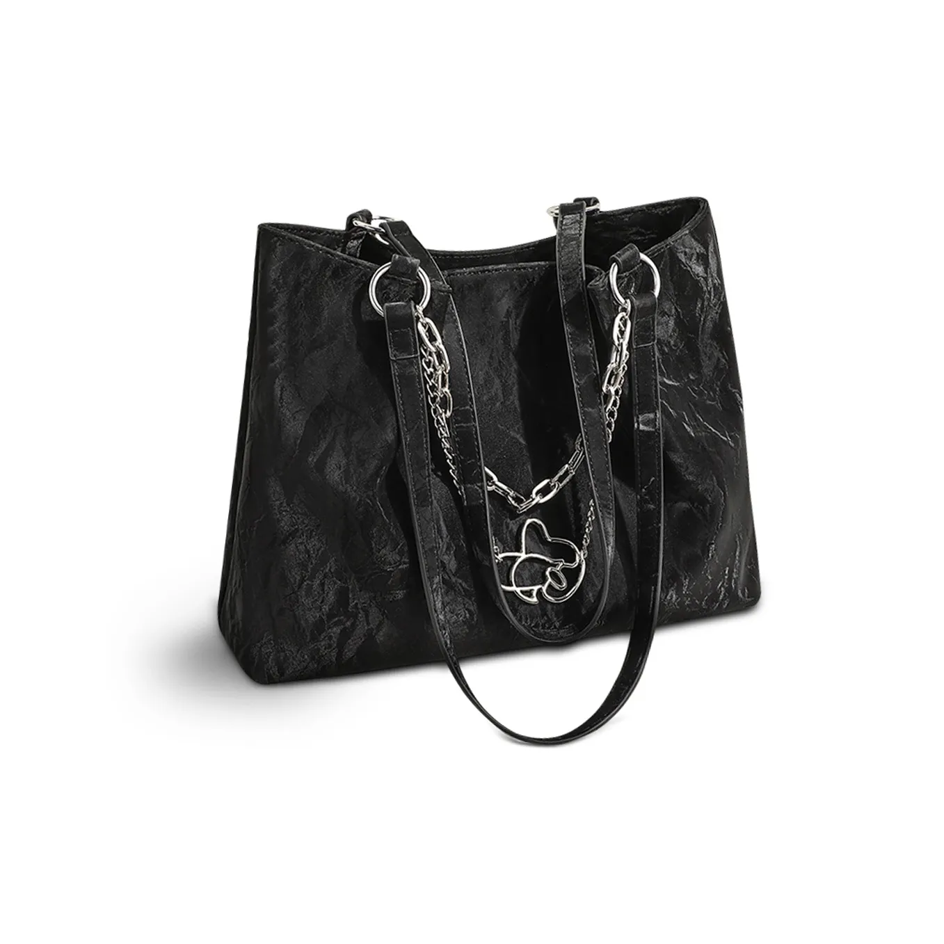 COMELY Сумка из синтетической кожи сумка для покупок сумка через плечо женская черная