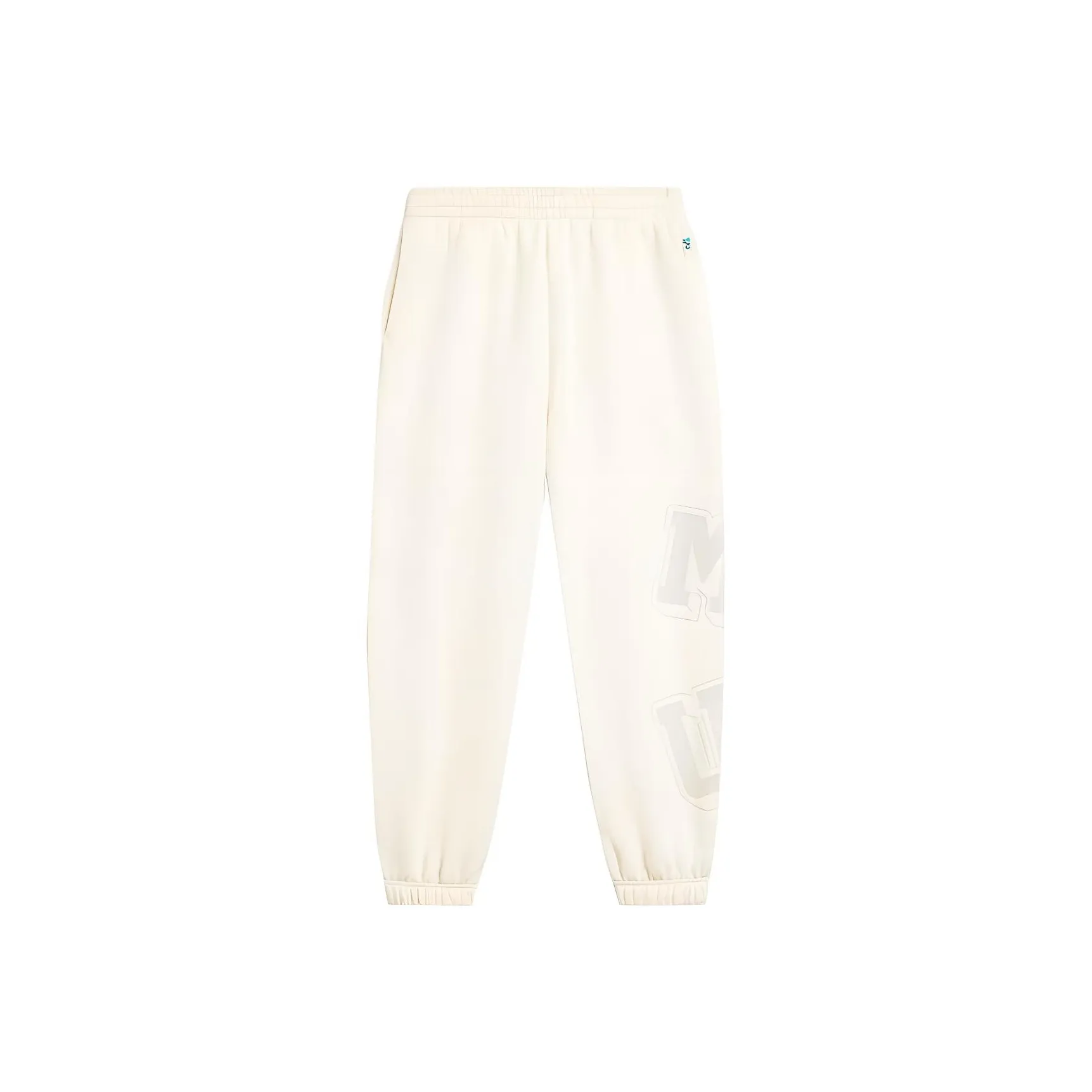 LiNing x Disney Вязаные тренировочные штаны женские цвет экрю