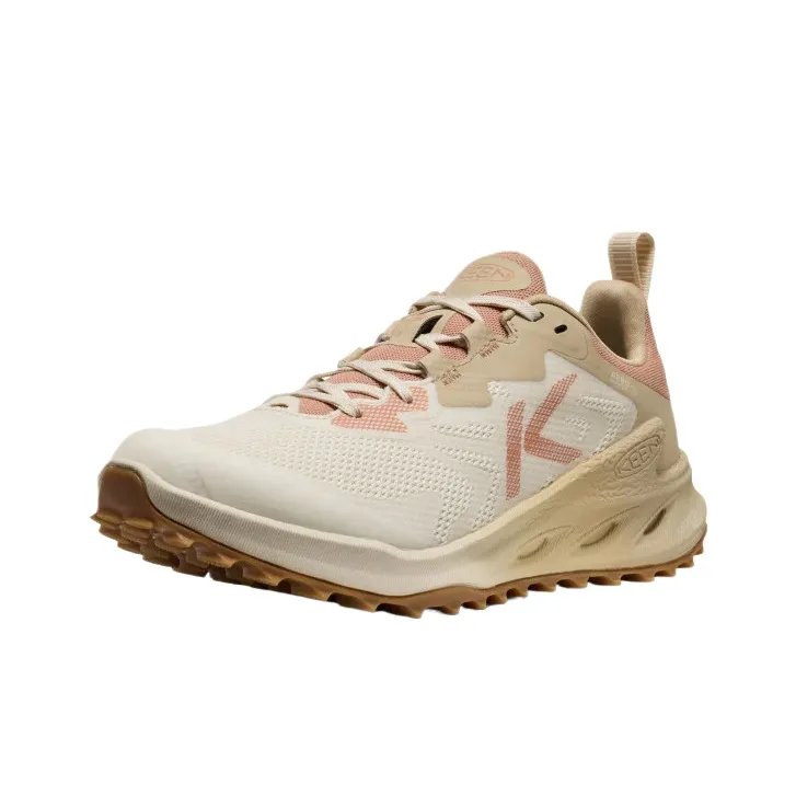 KEEN Zionic Шокабсорберы Водонепроницаемое Покрытие Быстросохнущая Низкая Обувь для Уличных Активностей Женская Белая Коричневая
