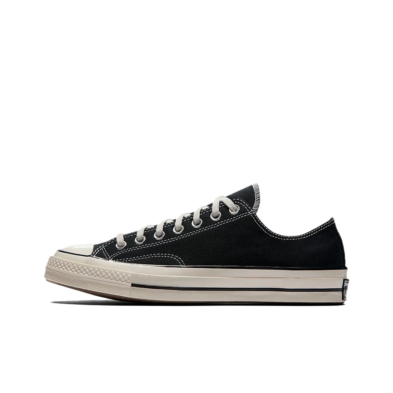 Converse Chuck Taylor All Star 70S Устойчивые к истиранию Низкие Кеды Унисекс Черные