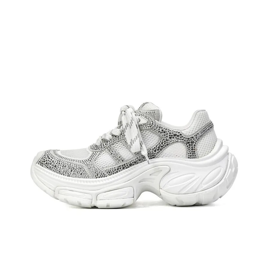 UanDi Низкий топ массивные кроссовки женские