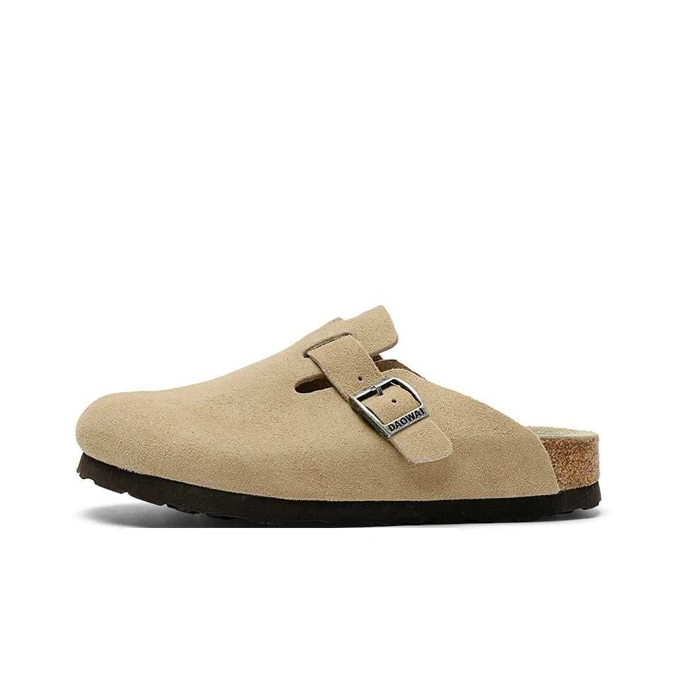 DAOWAI Пробковая подошва Антибактериальный Массажный Домашний тапочка Устойчивый к истиранию Устойчивый к запахам Женские