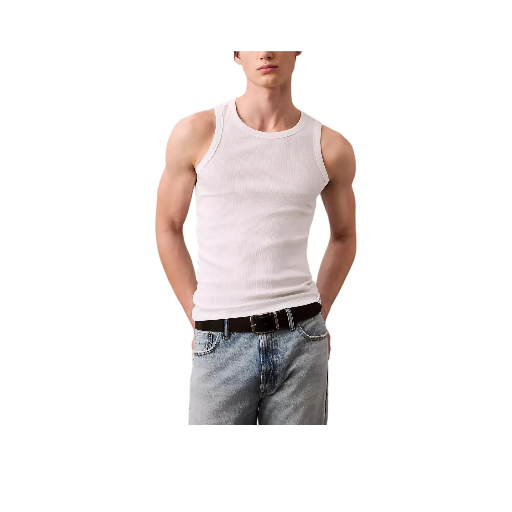 Calvin Klein Белые Мужские Майки