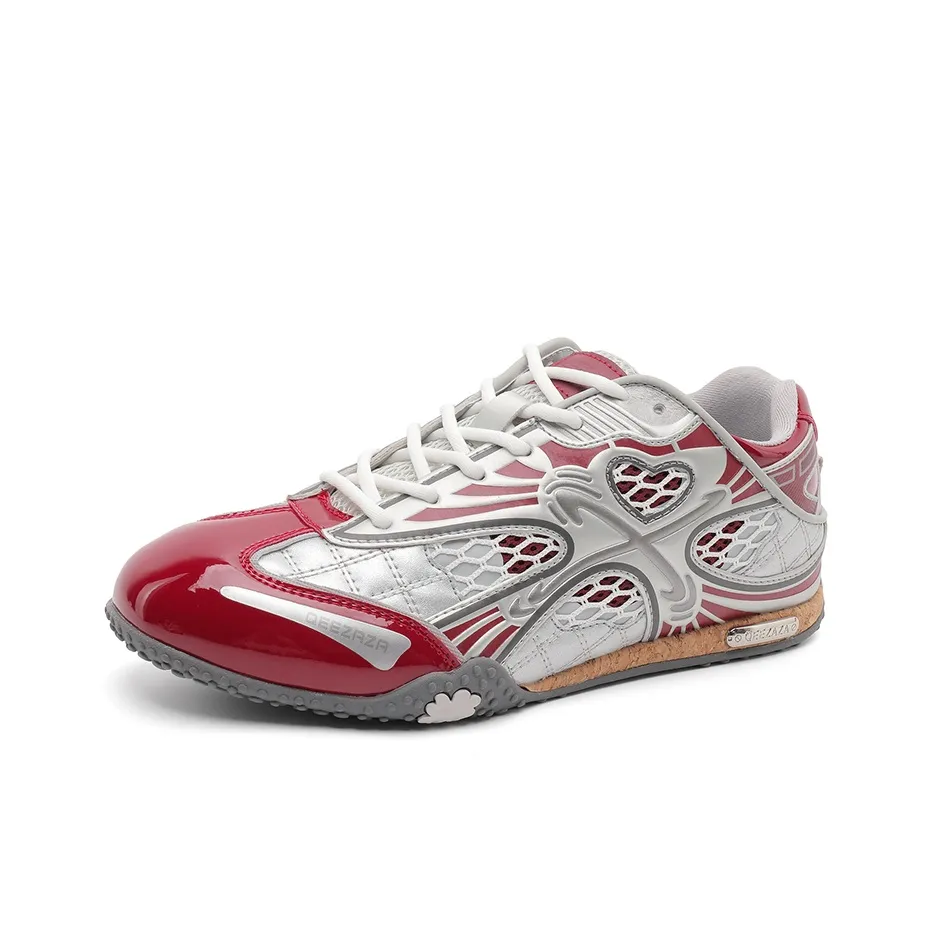 MPZY Устойчивый к истиранию Низкий Топ Повседневная обувь Унисекс Красный