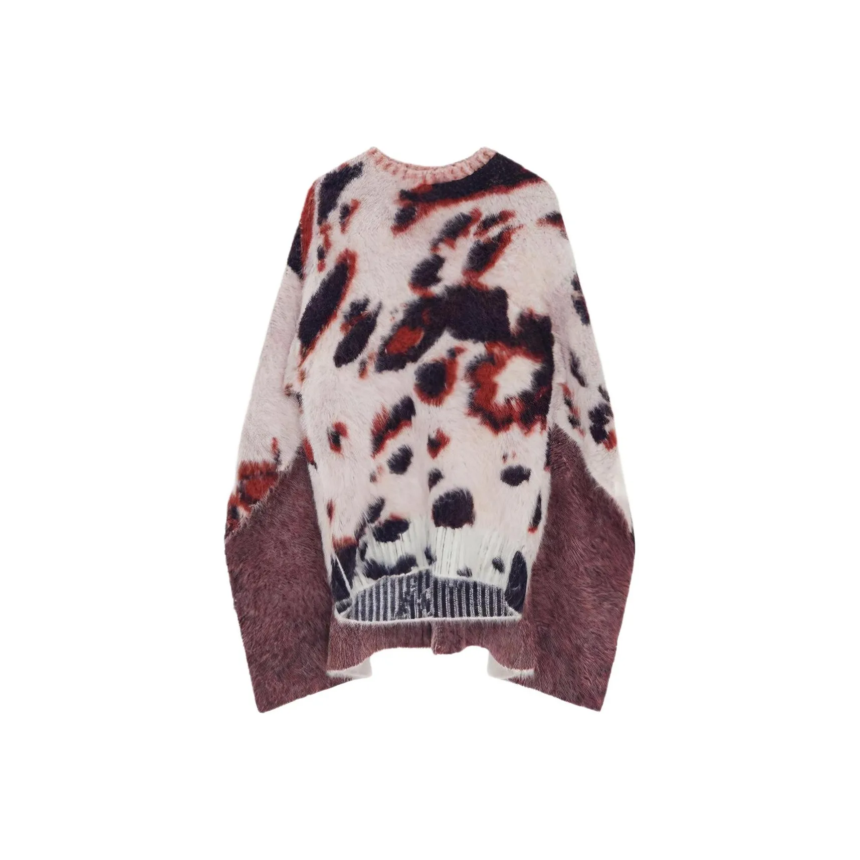 Stella McCartney Appaloosa Pony Patterned jacquard Cape Jumper