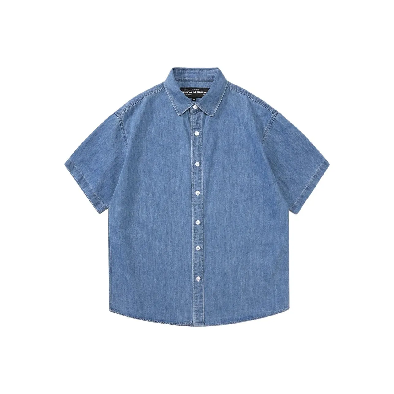 WEINIU Светло-синие мужские рубашки