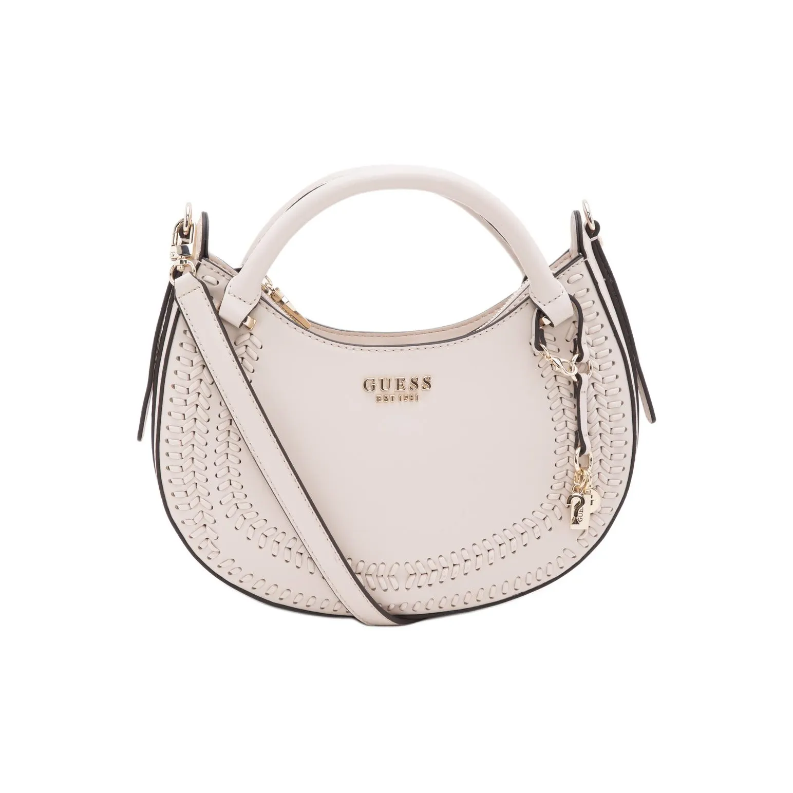 GUESS Сумка из искусственной кожи в форме полумесяца сумка через плечо сумка для женщин розовая