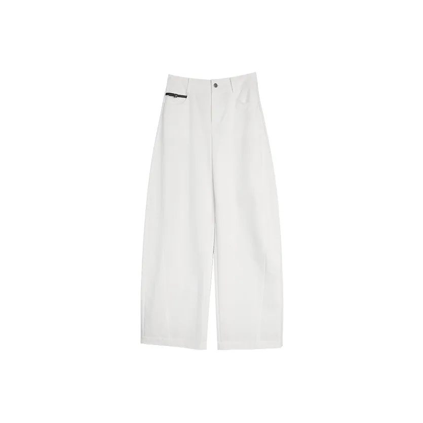 Elle Белые Женские Повседневные Брюки