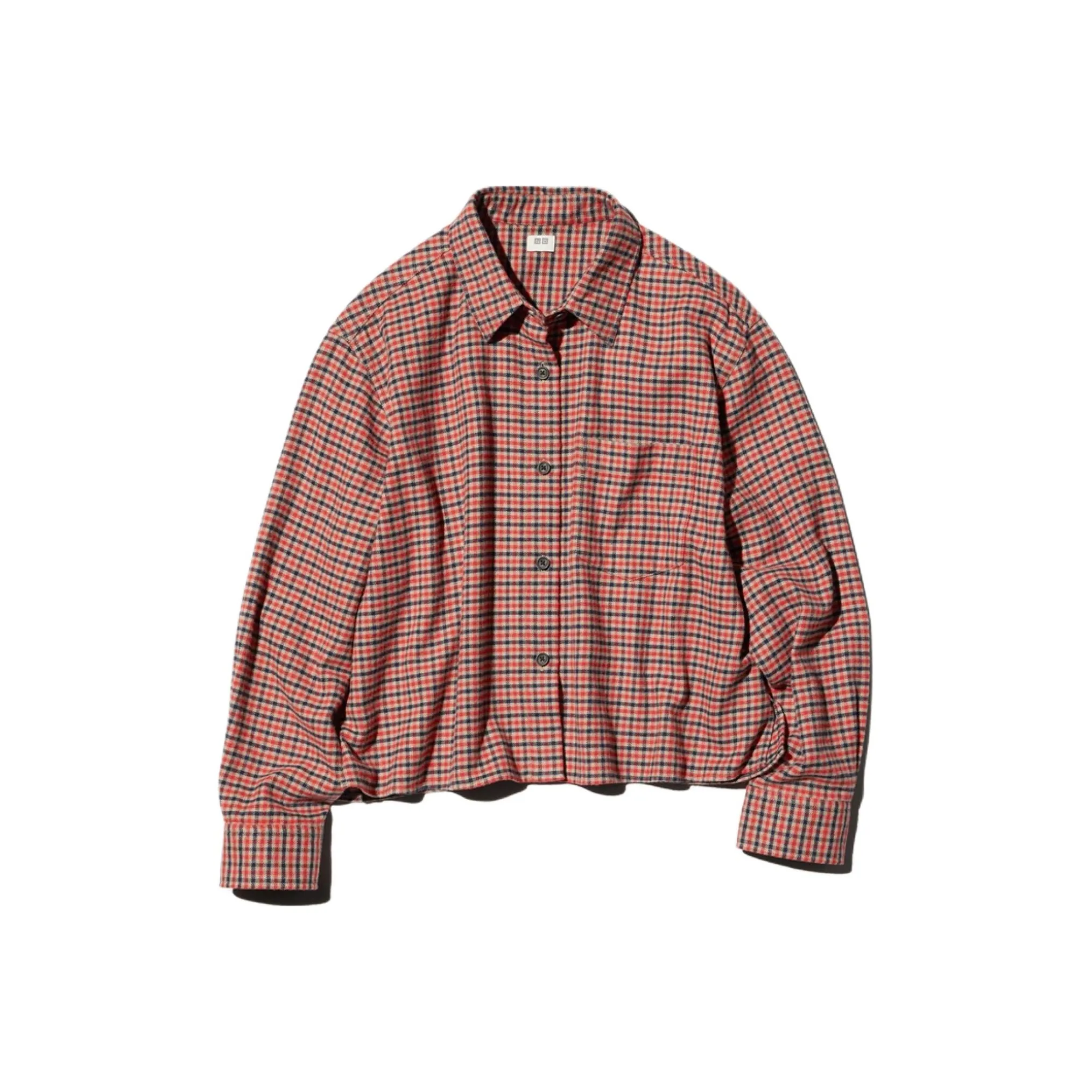 UNIQLO Розово-красные Женские Рубашки