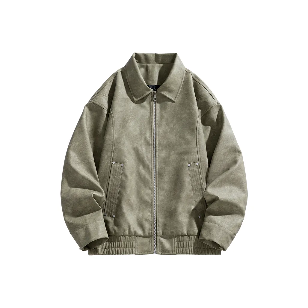 YICHEN Унисекс Кожаные Куртки