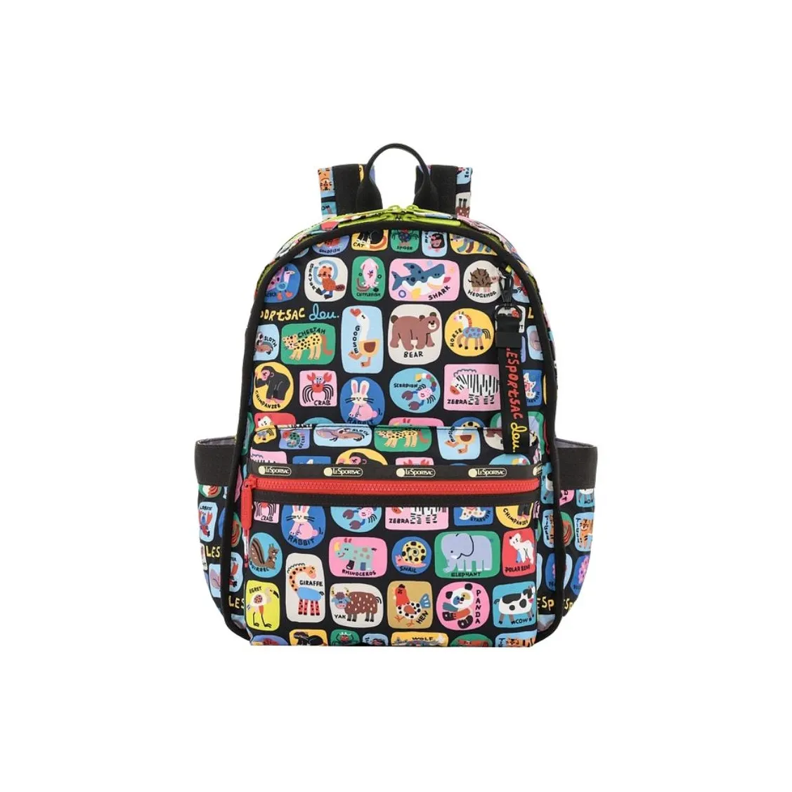 LeSportsac X Duck Коллаборация Ткань Рюкзак Большой Женские Черный