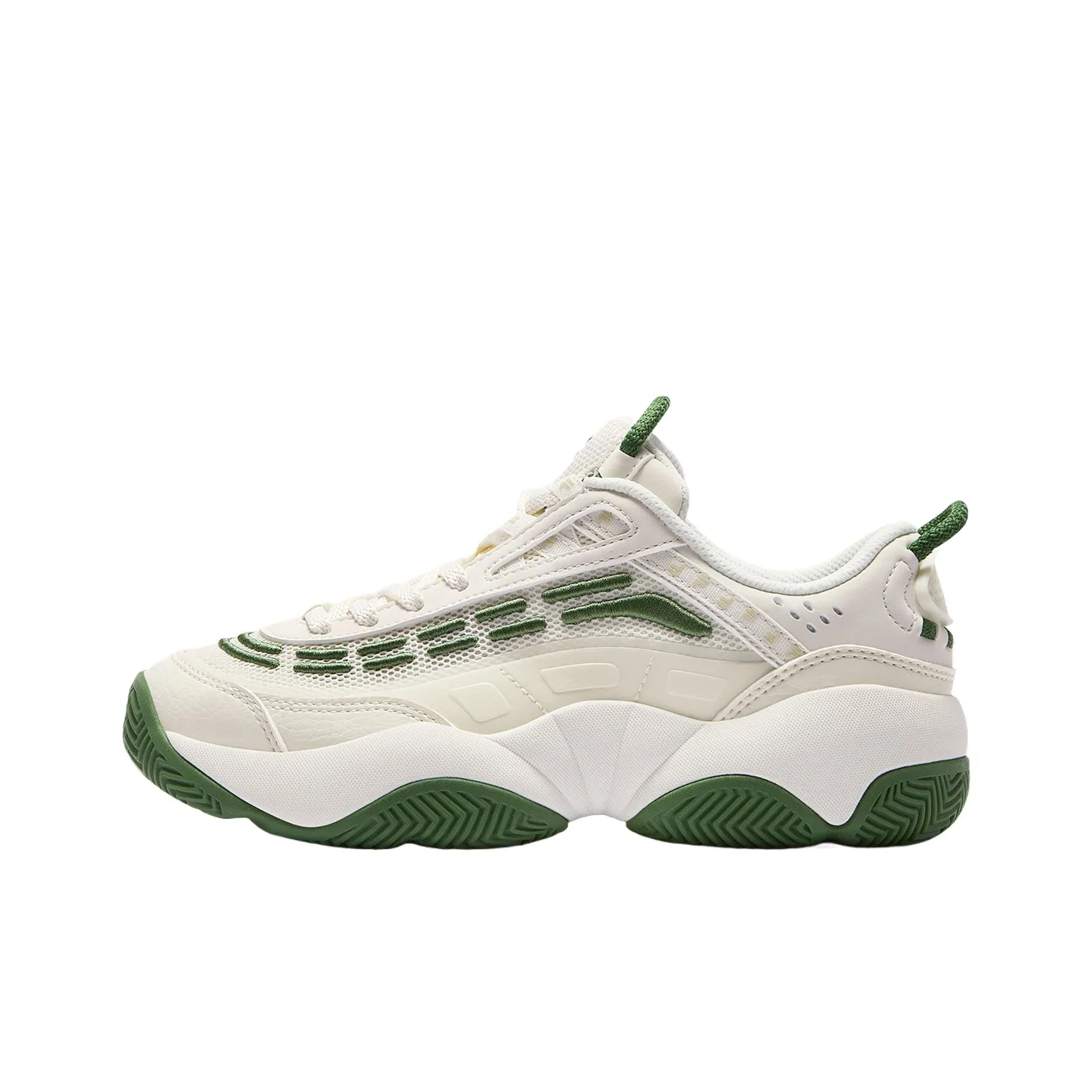 FILA FUSION Пламя Низкий Топ Винтажные Баскетбольные Кроссовки Женские Белые Зеленые