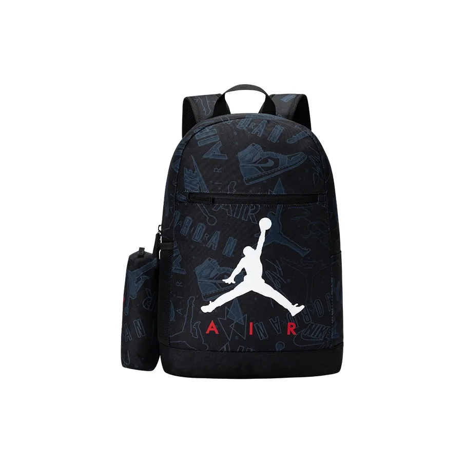 Jordan School Backpack Large With Pencil Case Dark Blue