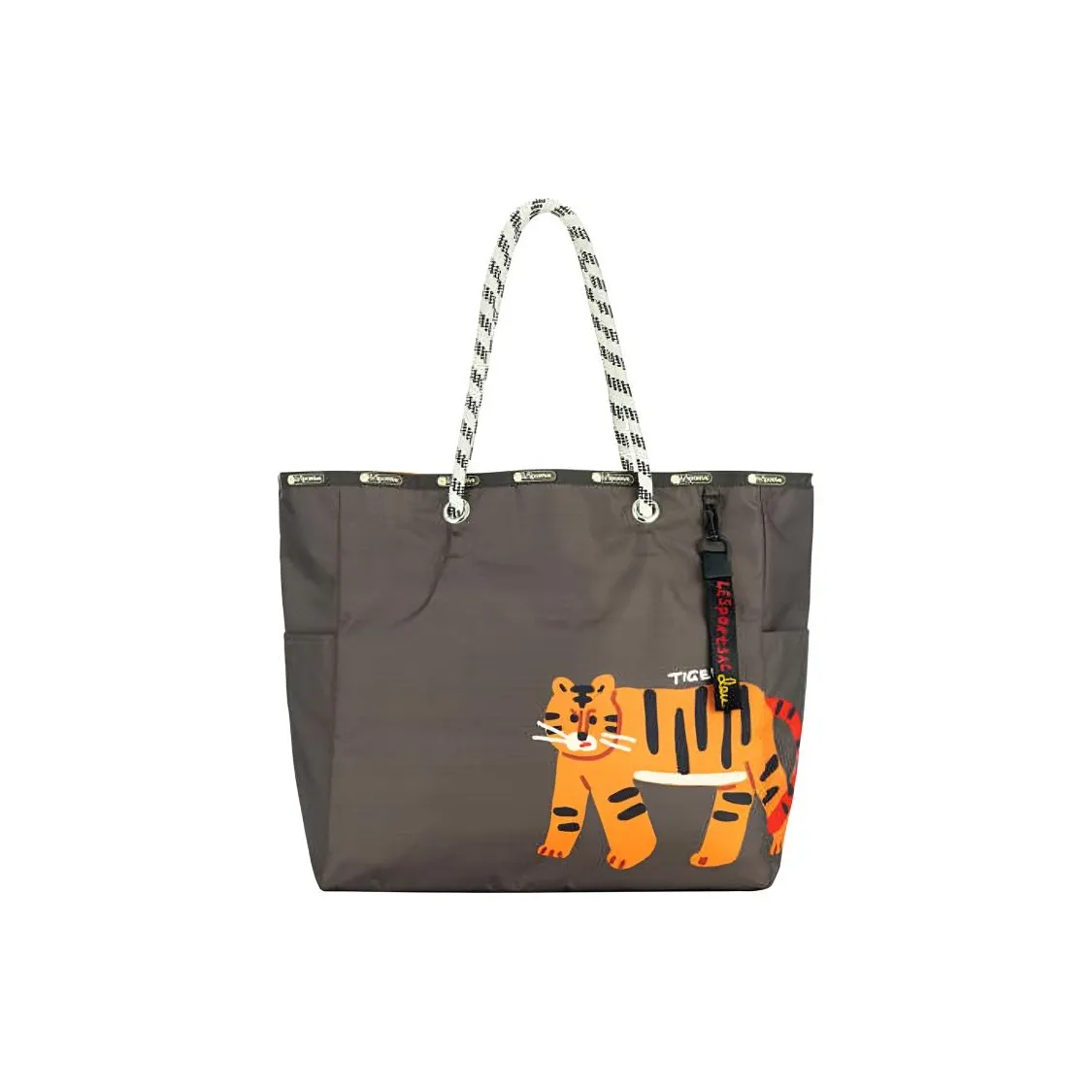 LeSportsac Ткань Сумка Тоут Большая Унисекс Умбра