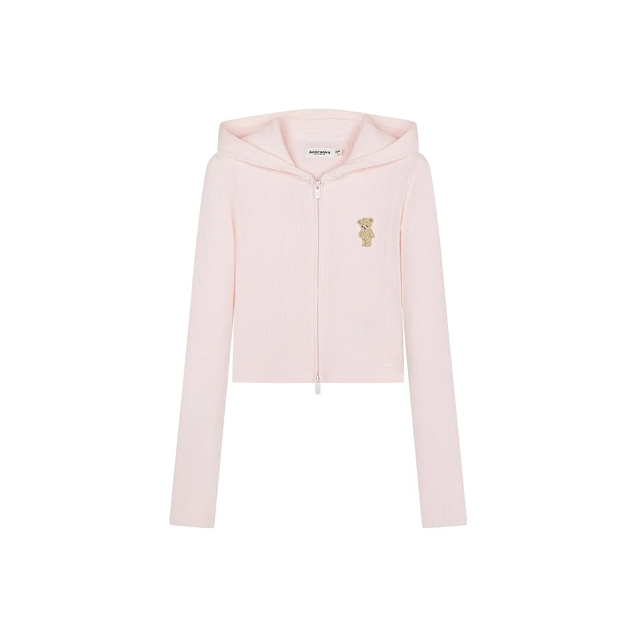 Teenie Weenie Bearnova Универсальный Однотонный Маленький логотип Модный Утонченный Вышивка Толстовка Женские