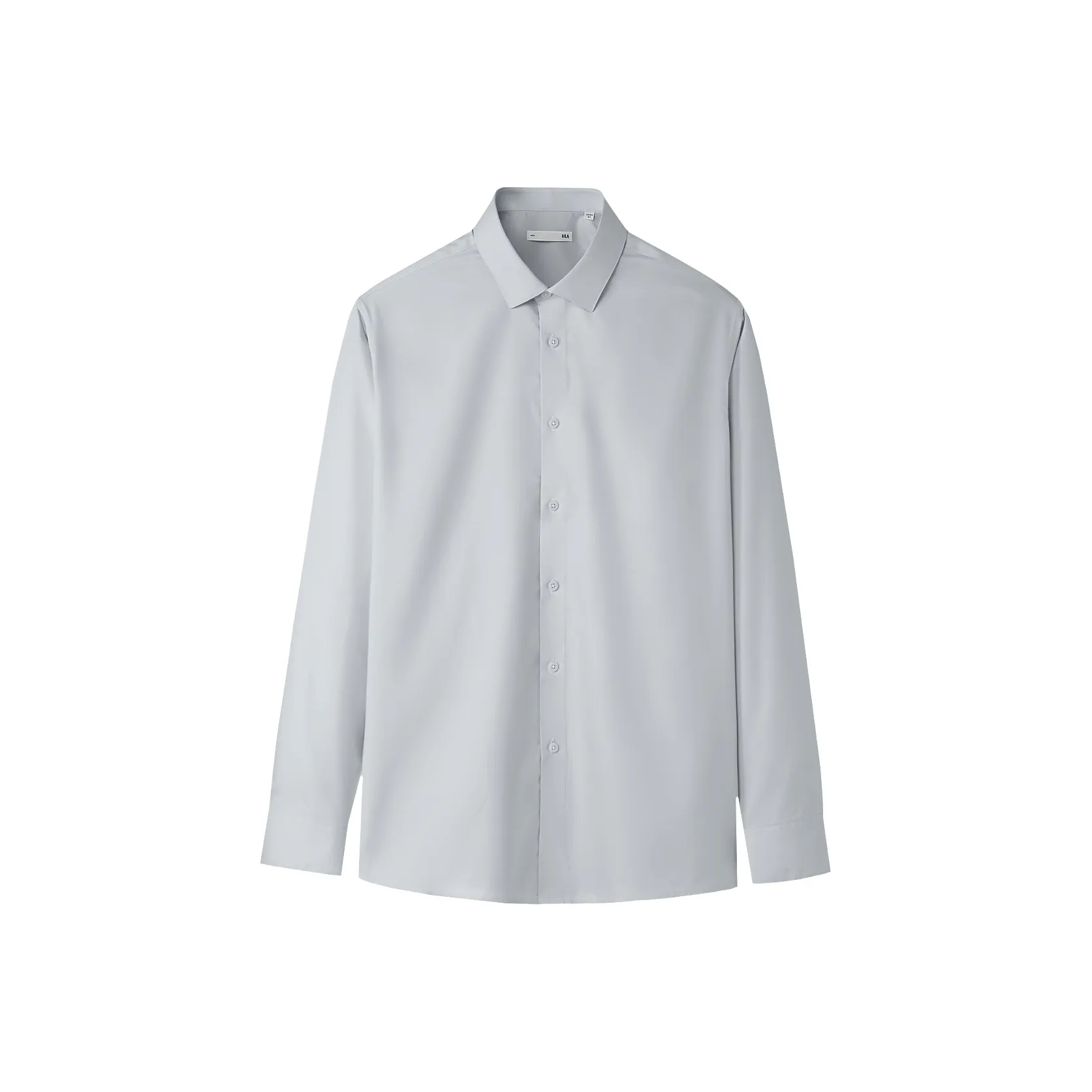 HLA Светло-серый саржа 39 Мужские рубашки