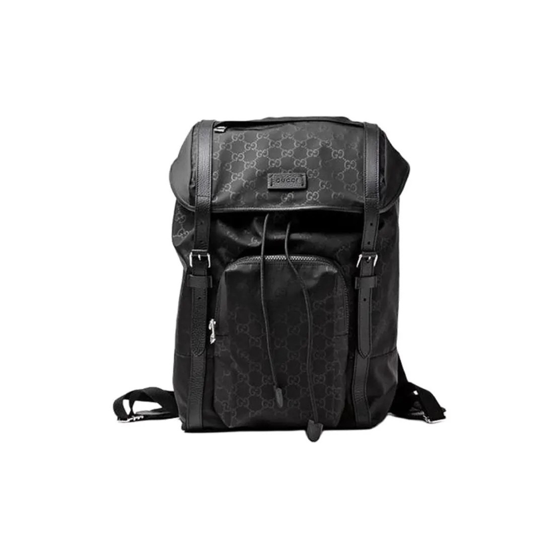 GUCCI Travel Nylon Backpack Large Black