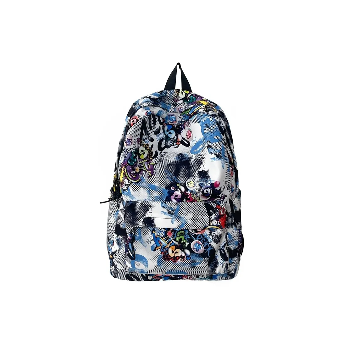 MOK Nylon Backpack Unisex Синий Белый Черный Белый Зеленый Белый