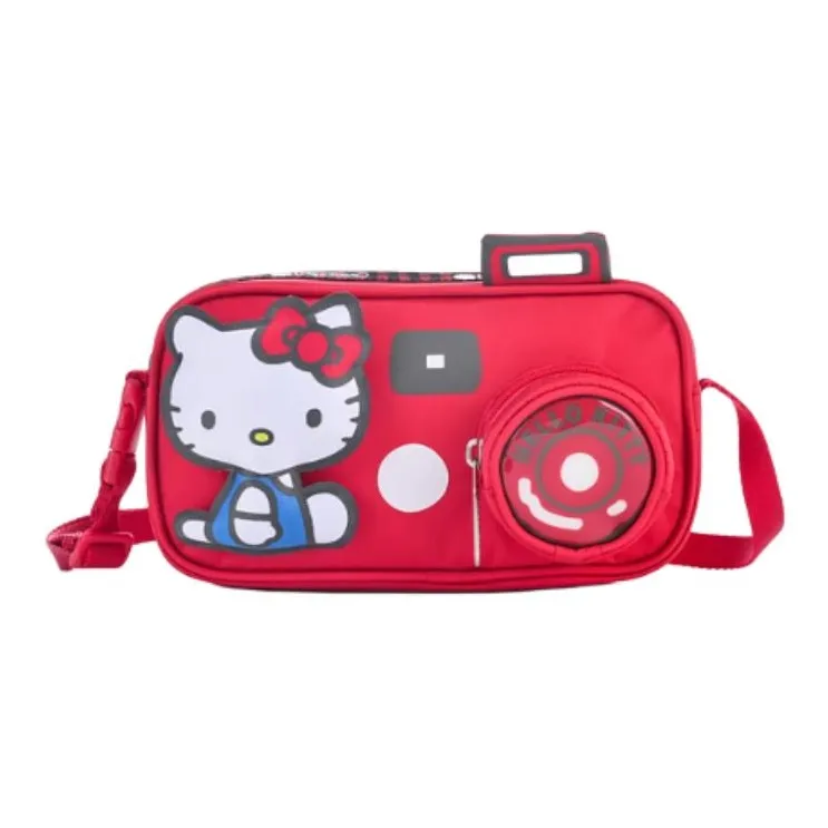 LeSportsac x HelloKitty Hello Kitty Коллаборация Ткань Сумка на плечо Маленькая Женская Красная