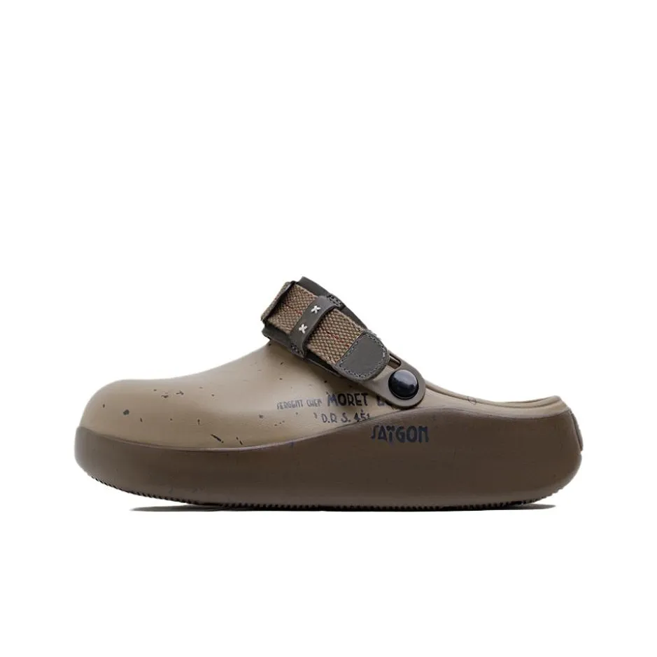 MADEN ZEPPELIN Cloud Mops Collection Низкий Топ Casual Мужской Оливково-зеленый