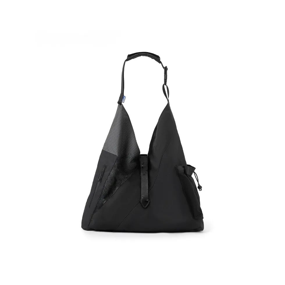 Subcrew Полиэстер Тоут Сумка Сумка для покупок Сумка через плечо Унисекс Черный Белый