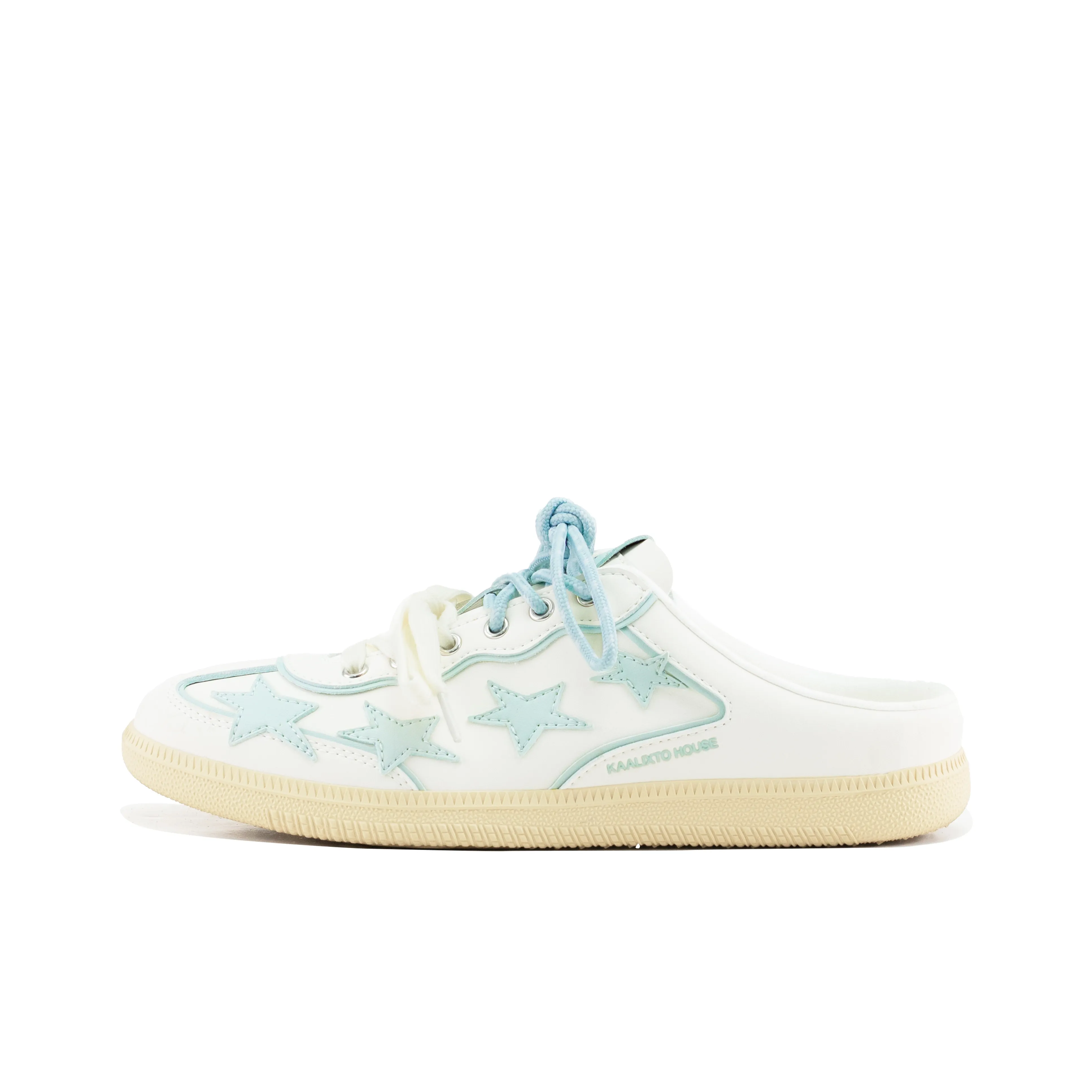 KAALIXTO Антизапахивающие Устойчивые к истиранию Домашние тапочки Унисекс Белый Синий