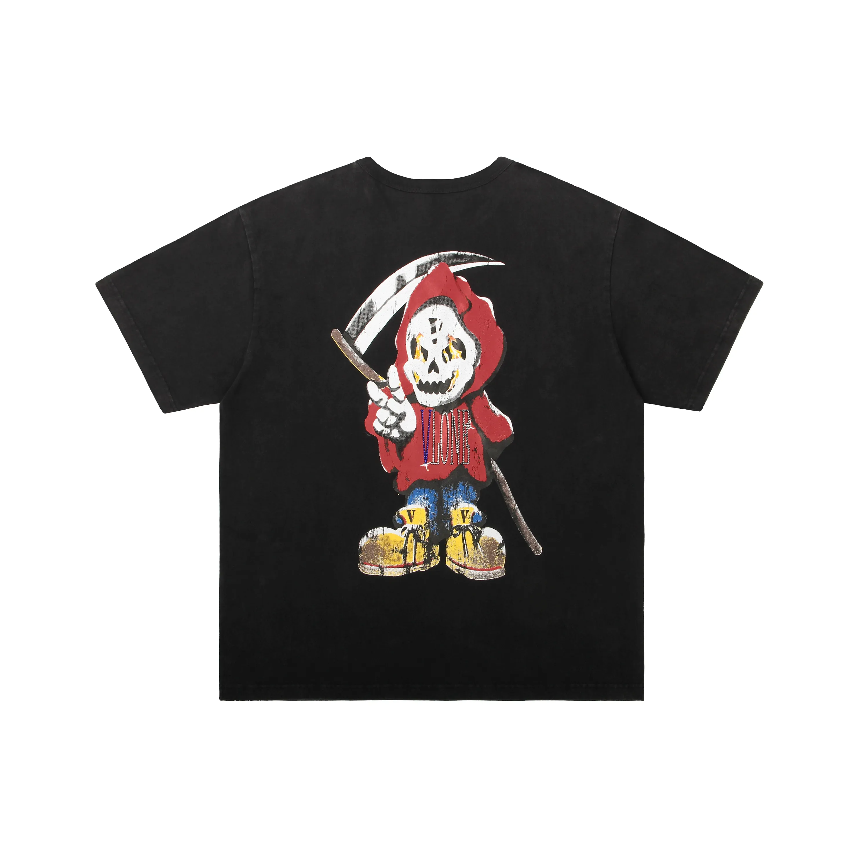 VLONE Черная унисекс футболка