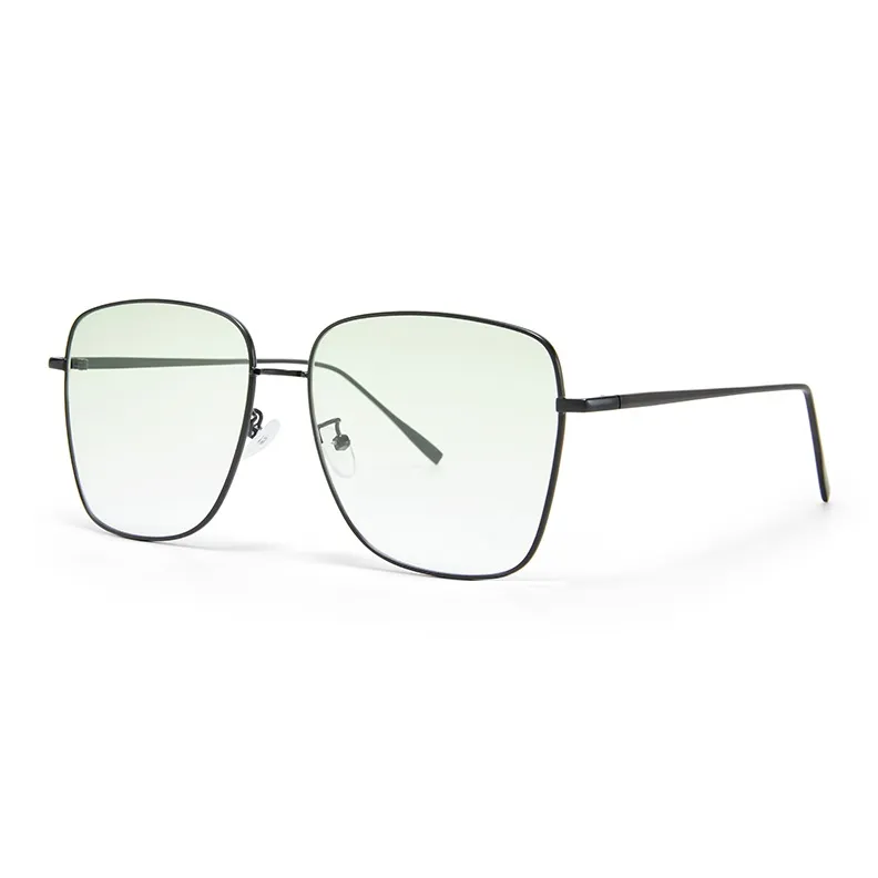 CinvaiKrose Металл Квадрат Интернет Famous Солнцезащитные очки УФ-защита Солнце Оттенок Unisex