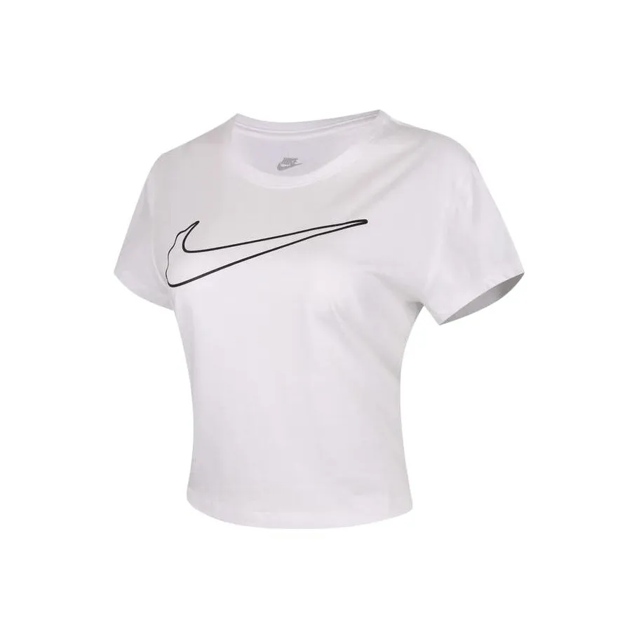 nike Клуб T Рубашка Женская Белая