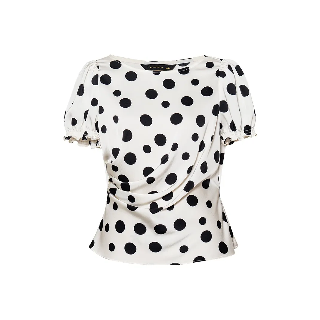 ROEYSHOUSE Рубашки с гороховым узором для женщин