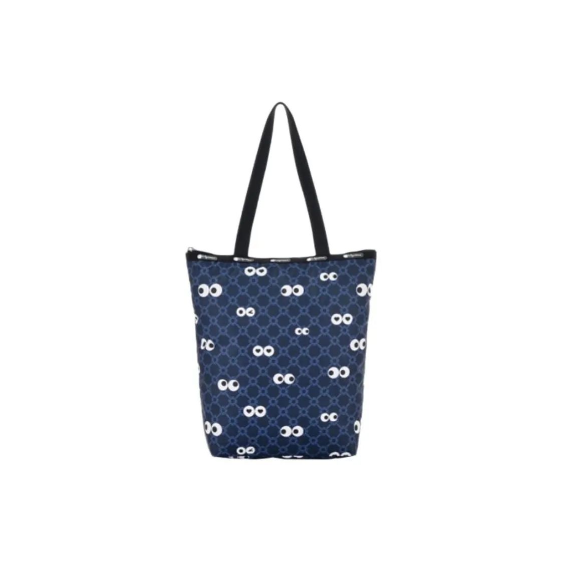 LeSportsac Ткань Сумка Сумка через плечо Тоут Большая Женская Глубокий морской синий