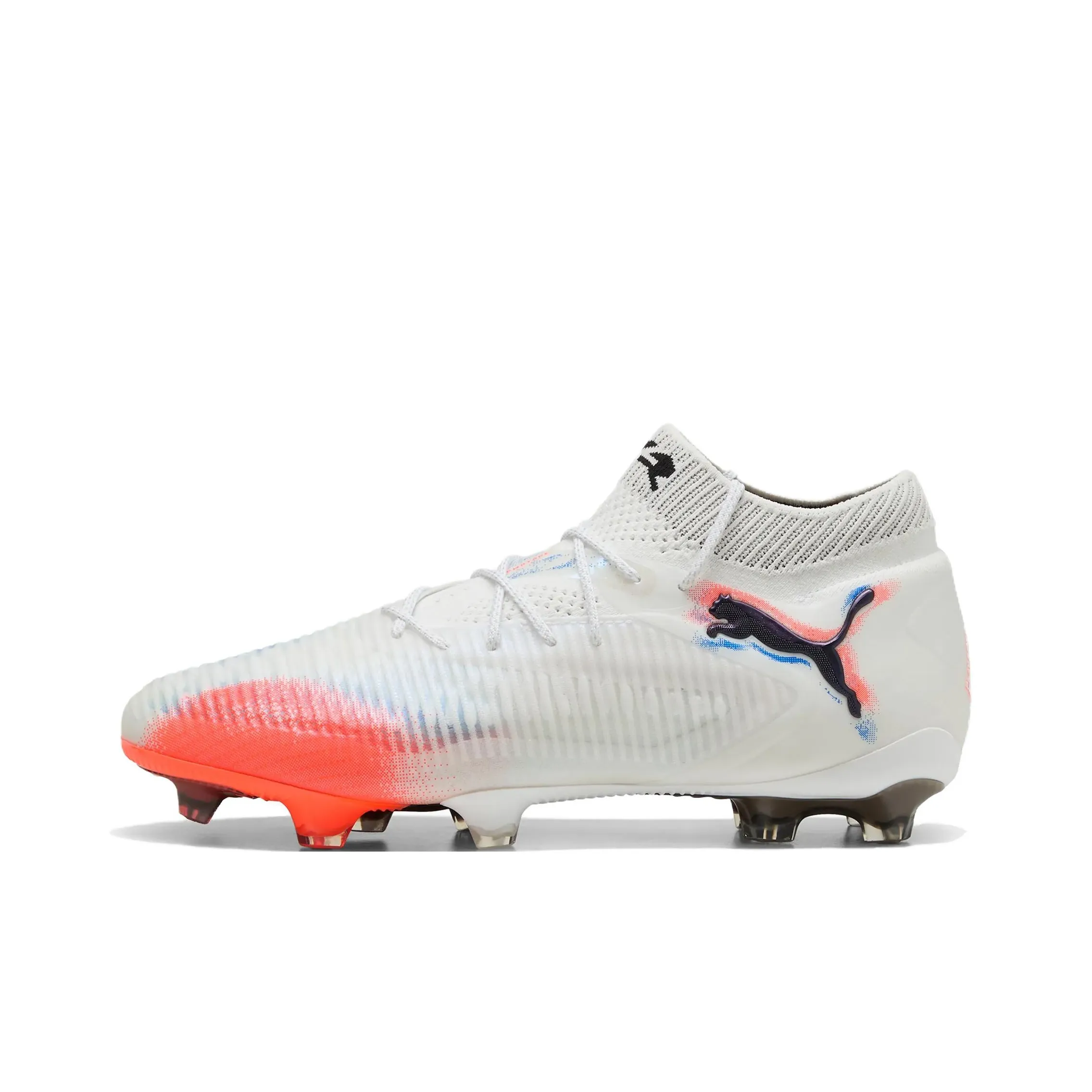 PUMA Future 8 Ultimate FG Твердый грунт Природная трава Износостойкий И Легкий Футбольные бутсы Унисекс Белый