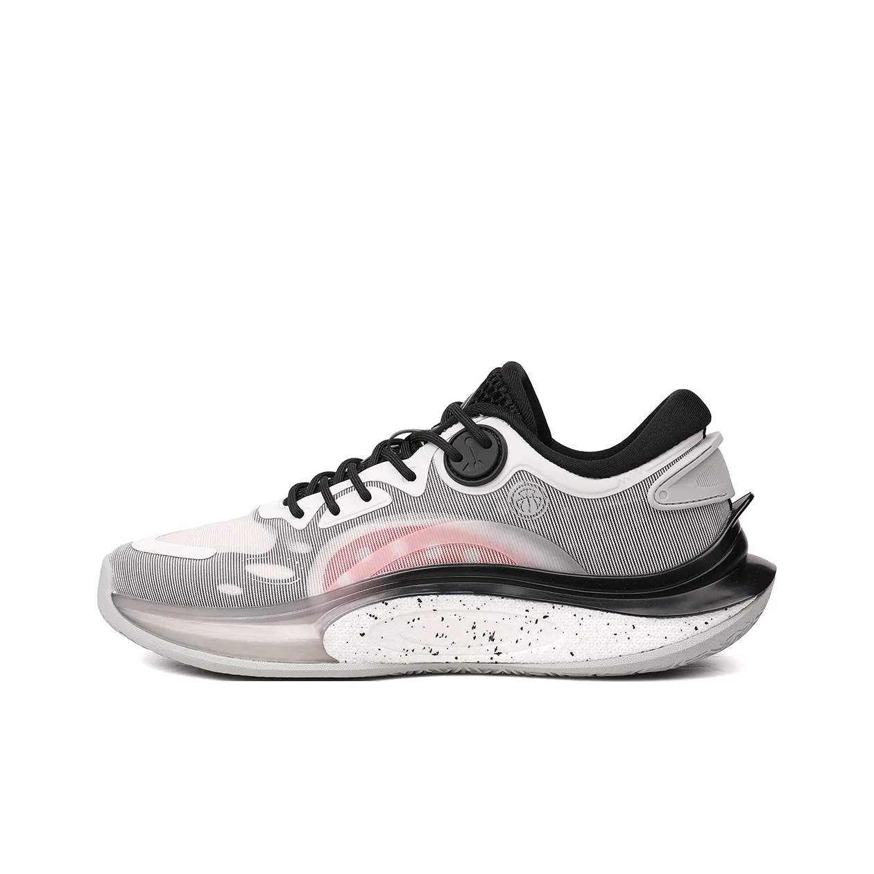 SAIQI Баскетбольные кроссовки Low Top Универсальные Черные Мужские