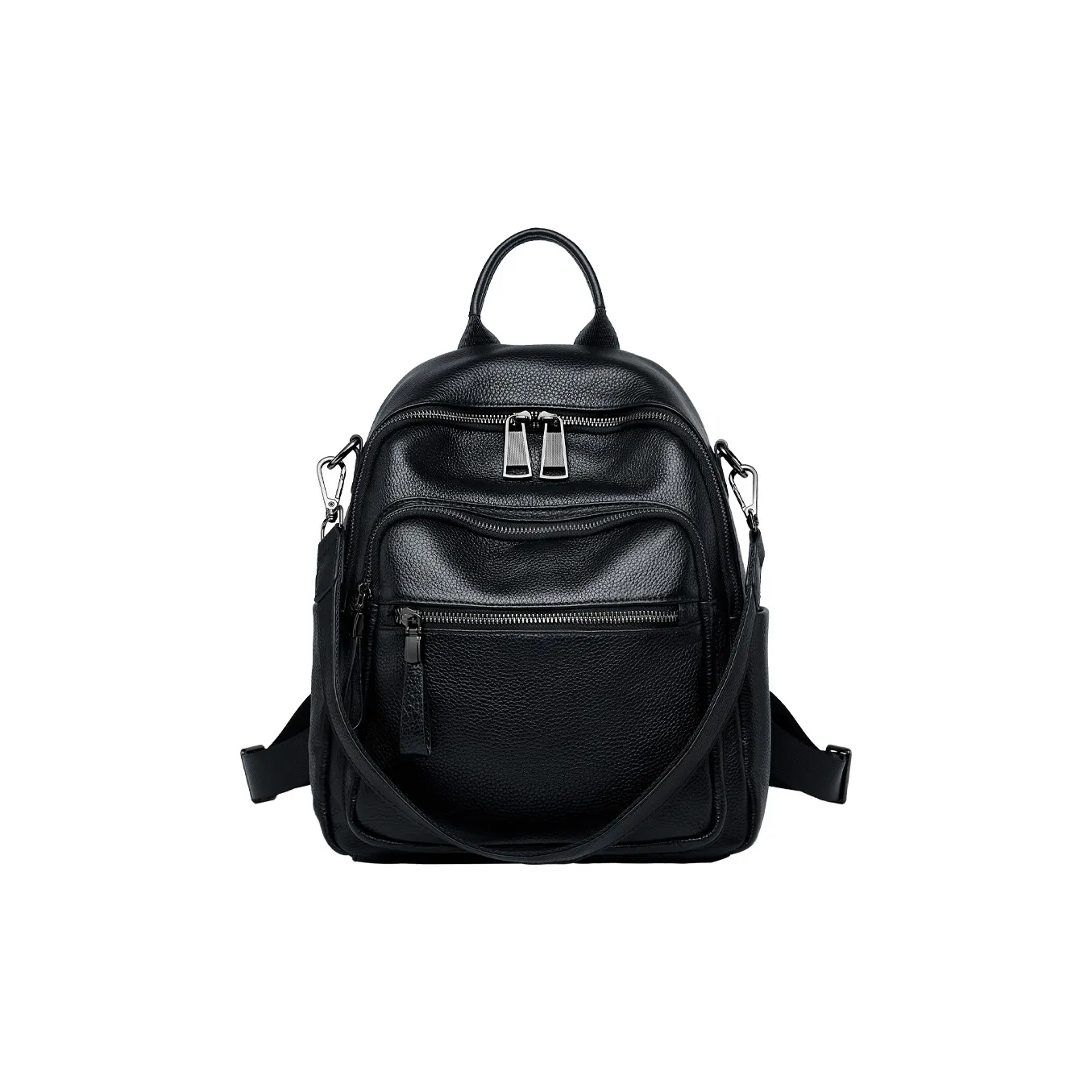ZOOLER Рюкзак из коровьей кожи женский черный