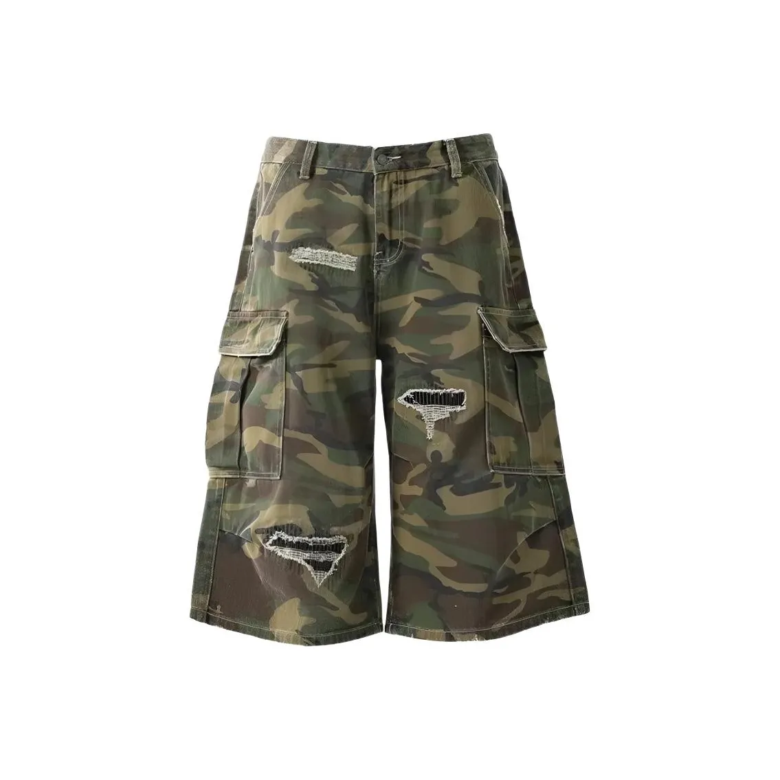 COHX Зеленые Женские Джинсовые Шорты