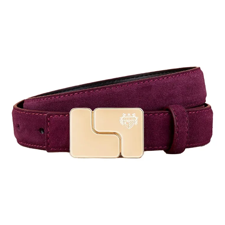 PAUL COSTELLOE Анти-бархат Волкова кожа Кожаные ремни Женские 2,5 см