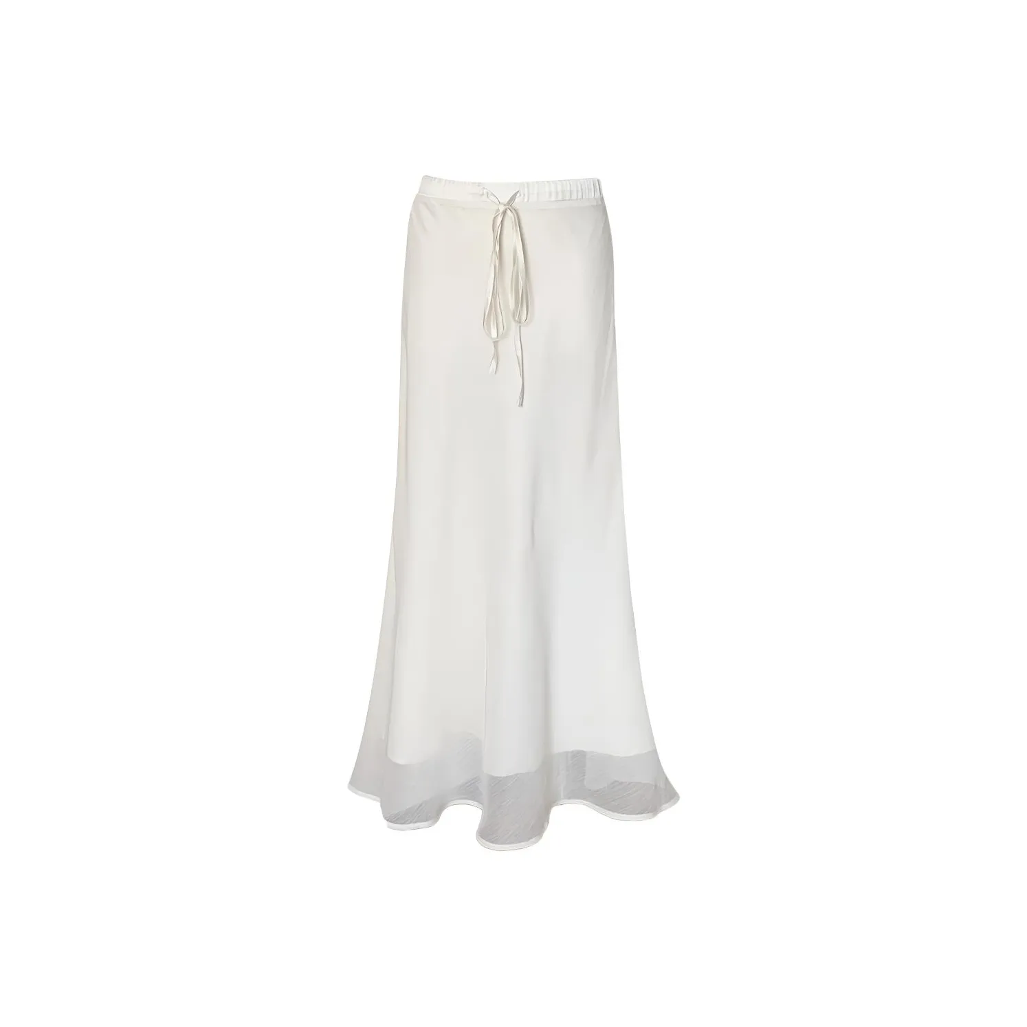 SKYA Абрикос Женские Повседневные Длинные Юбки