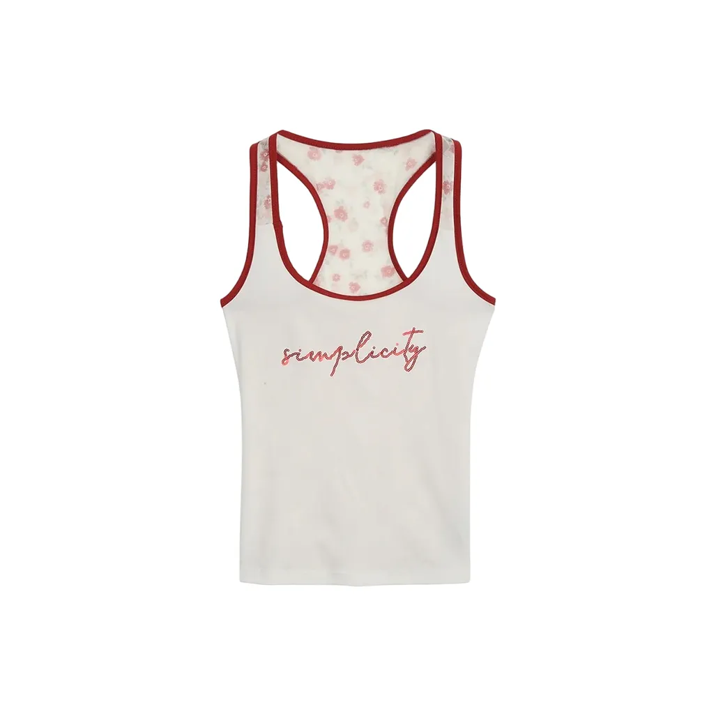 METE WHALE MT Женские Лето Верхняя одежда Дизайн Облегающий крой Курортный стиль Без рукавов Топ Женские