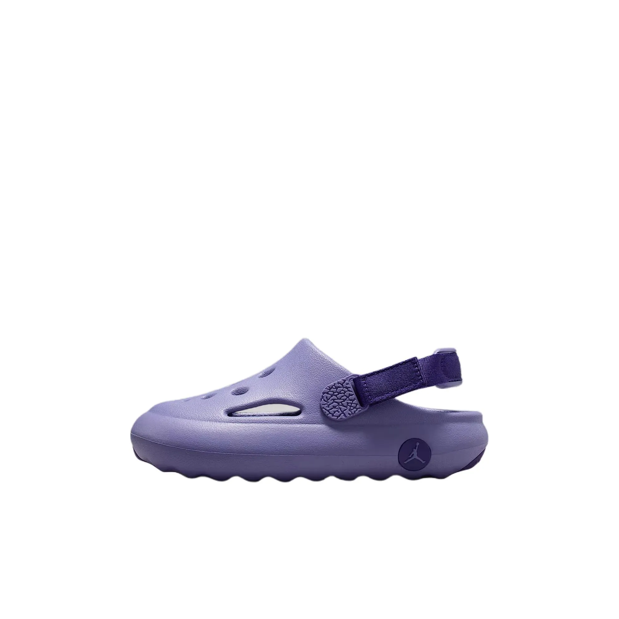 Детский Jordan Hydrip Резиновые Устойчивые к Износу Детские Сандалии Темно-фиолетовые