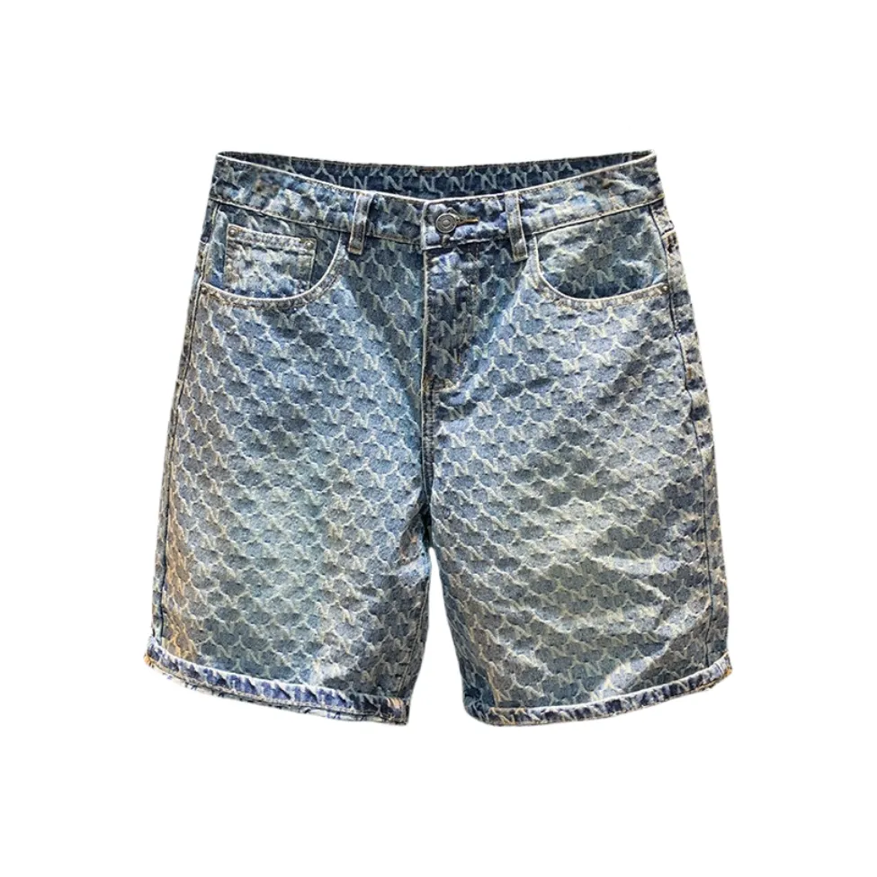Zomuros Синие Унисекс Джинсовые Шорты