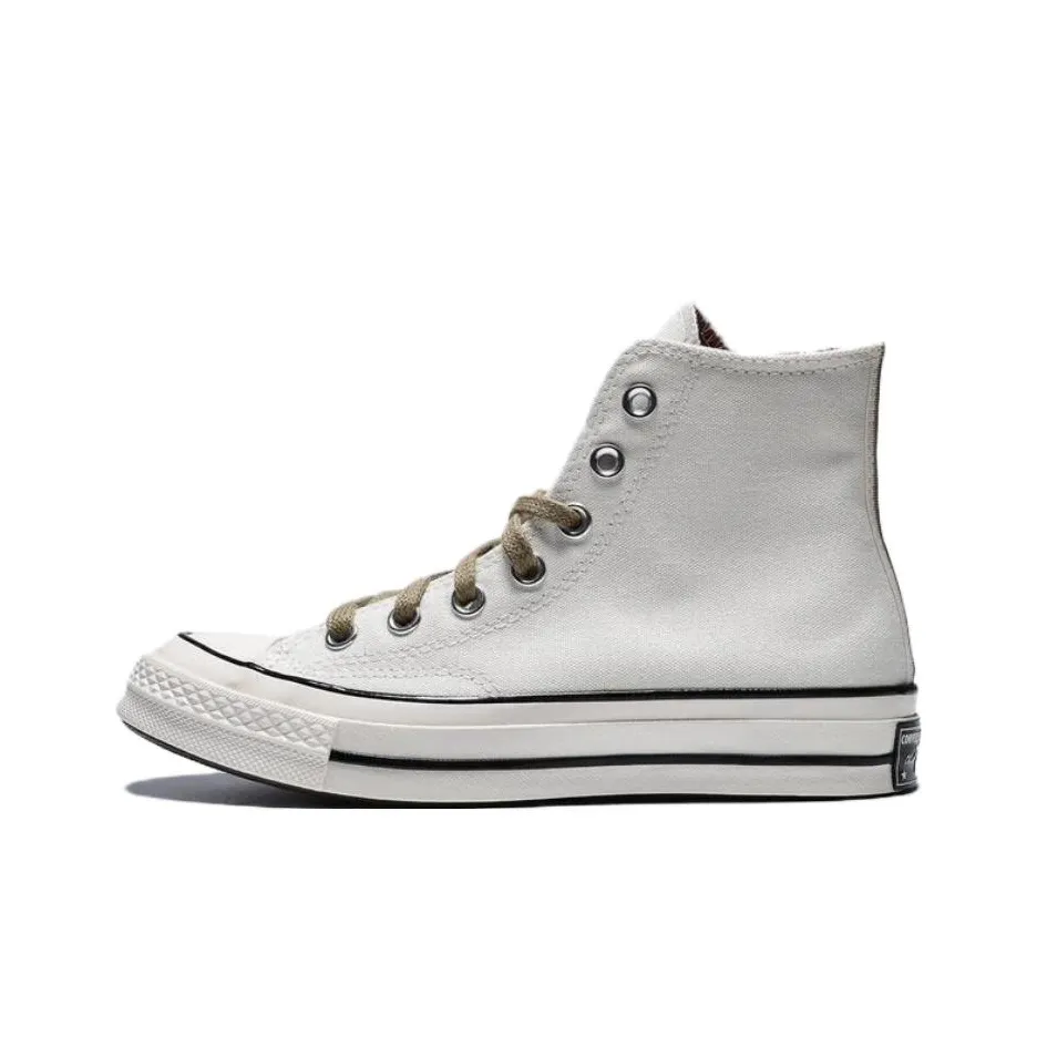 Converse Chuck Taylor Износостойкие Высокие Кеды Унисекс Экрю