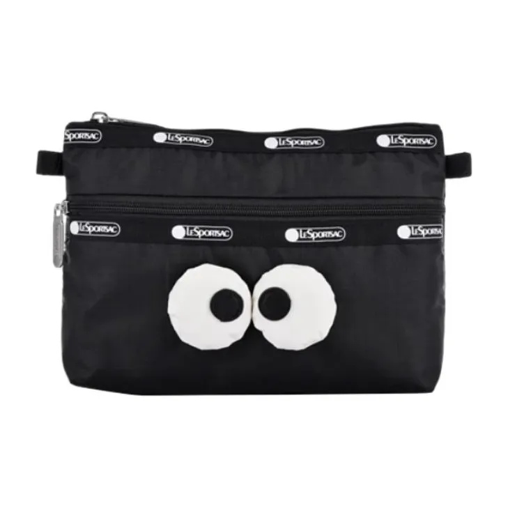 LeSportsac Ткань Кошелек Маленький Женский Классический Черный