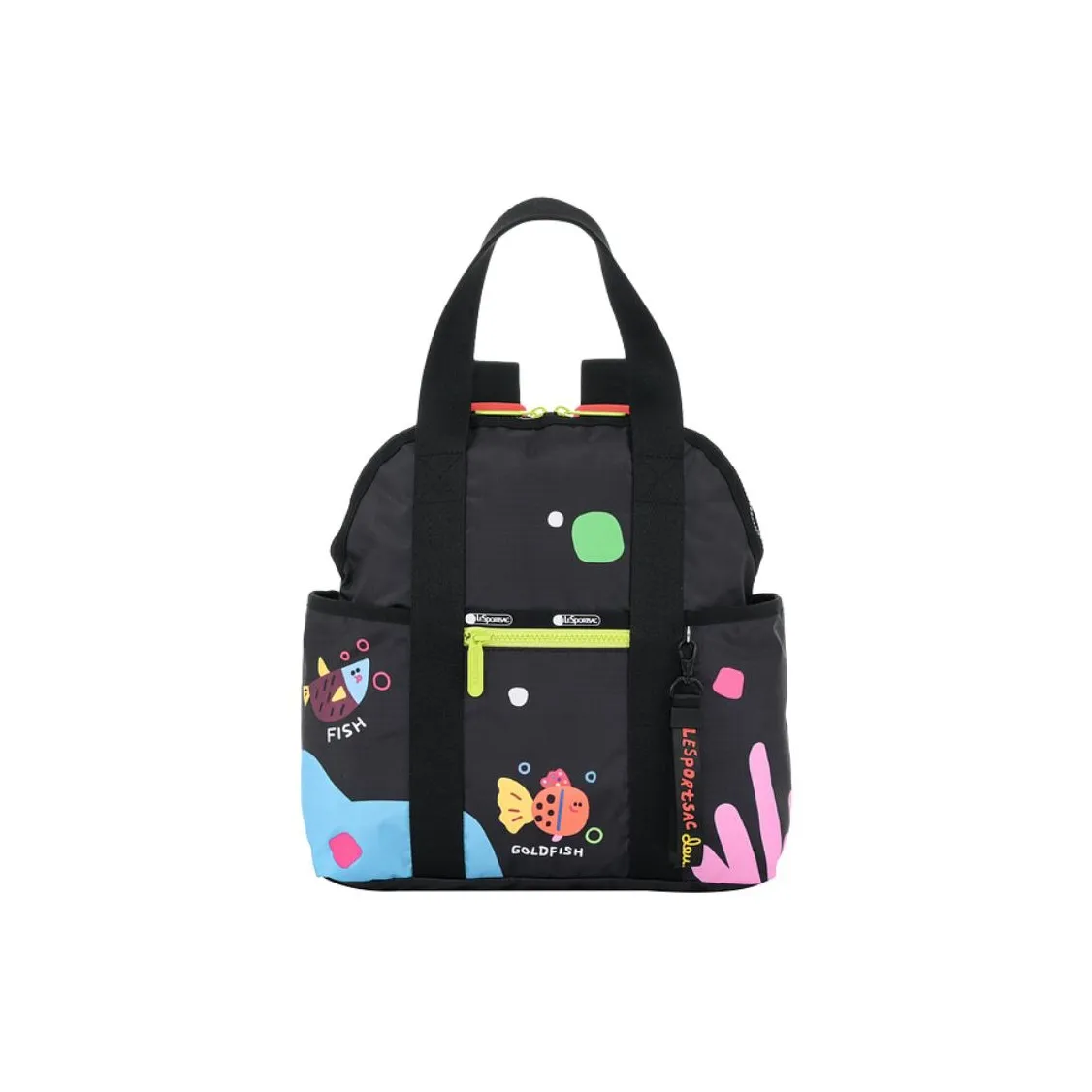LeSportsac × Утка Коллаборация Ткань Carry Рюкзак Женские Многоцветный