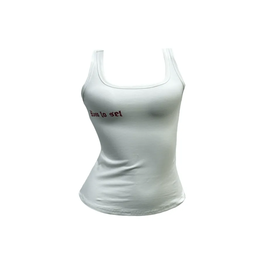 METE WHALE MT Белая Майка Женские Майки