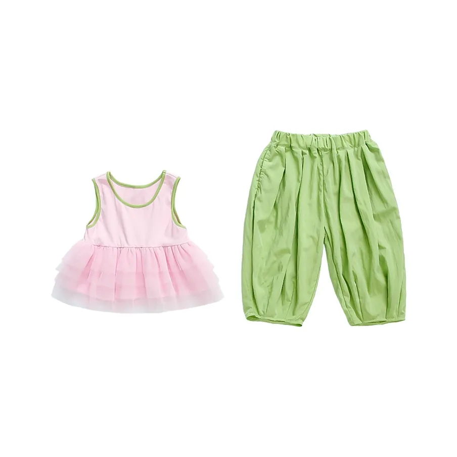 GOYN Широкие брюки Женские Летний Двухкомпонентный комплект