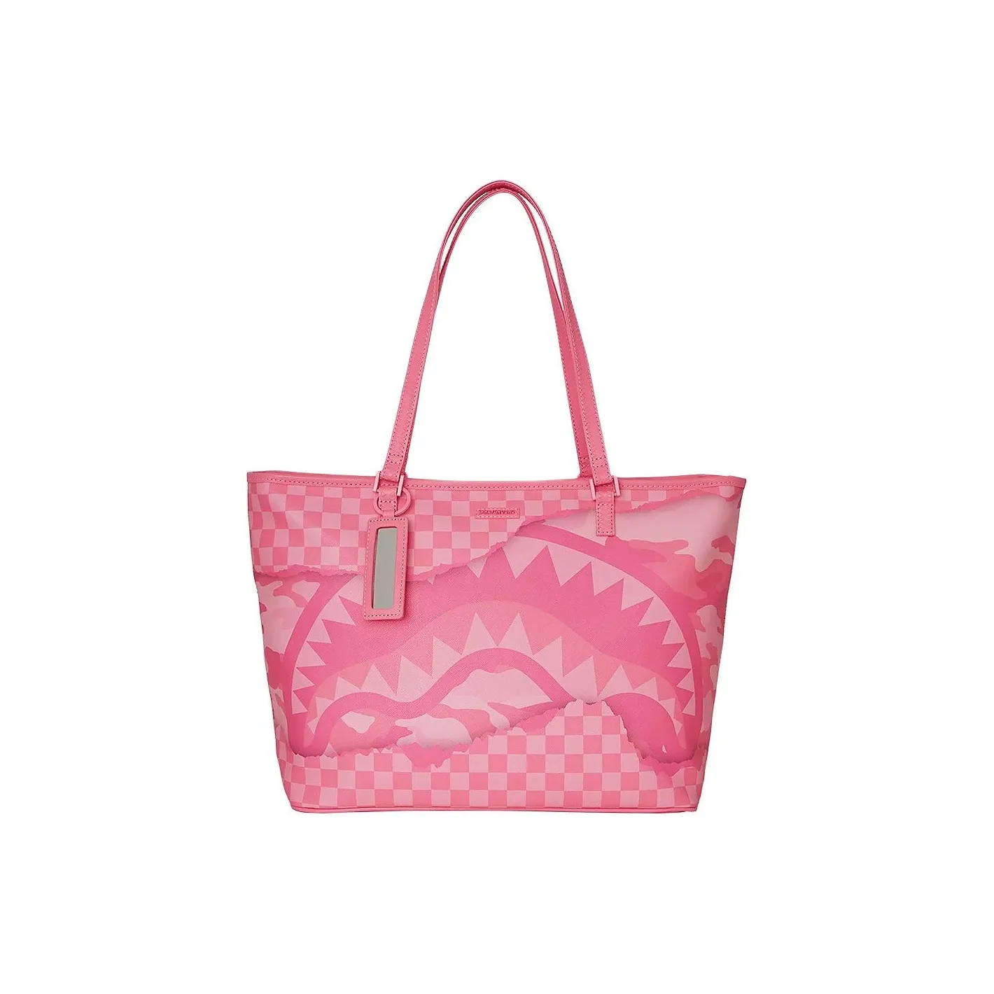 SPRAYGROUND PVC Тоут Сумка Сумка для покупок Сумка Сумка через плечо Женская Розовая Красная