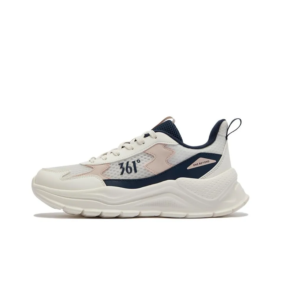 361° Дышащий и Легкий Низкий Топ Casual Женский Перьевой Белый Свежий Розовый