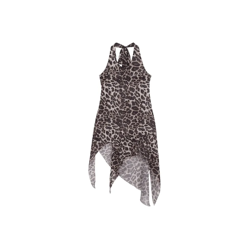 JOPPTI Леопардовый принт Женские Слиплатья