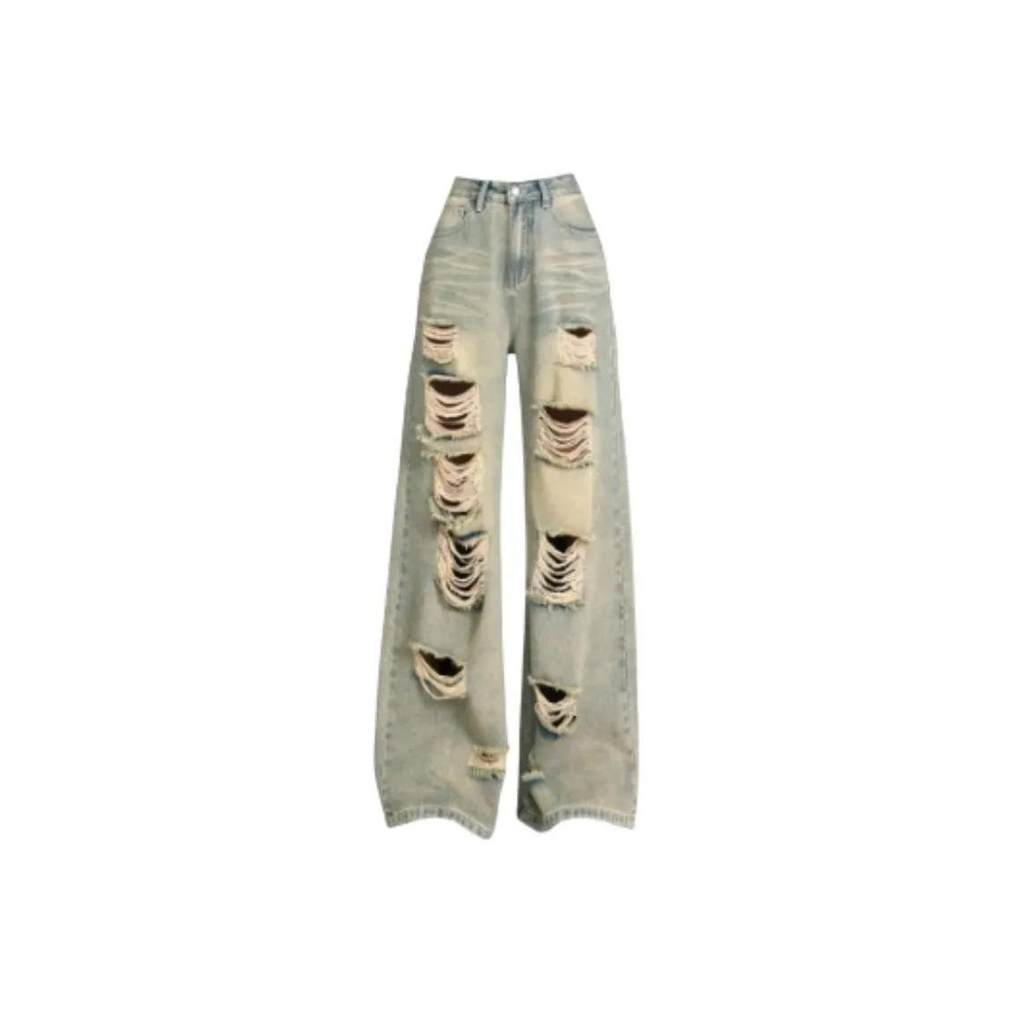 EMDPN Джинсы с высокой посадкой женские