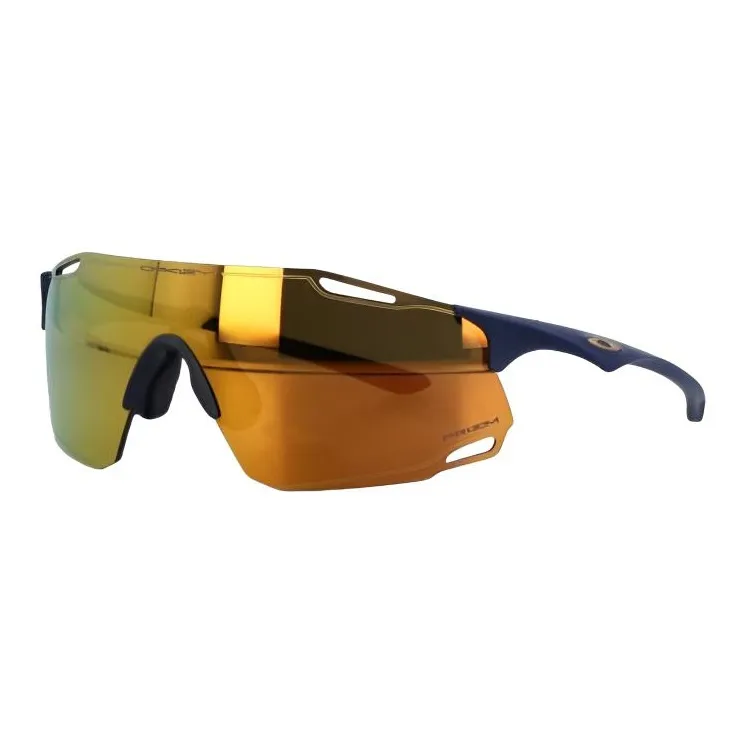 Oakley Нерегулярная форма Солнцезащитные очки Мужской Синий